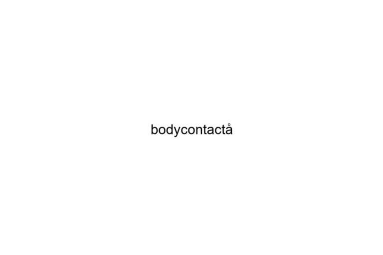 bodycontact