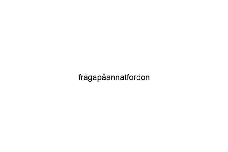 frgapannatfordon