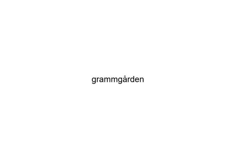 grammgrden