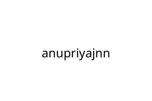 anupriyajnn