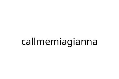 callmemiagianna