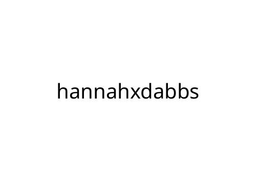 hannahxdabbs