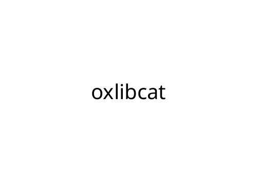 oxlibcat