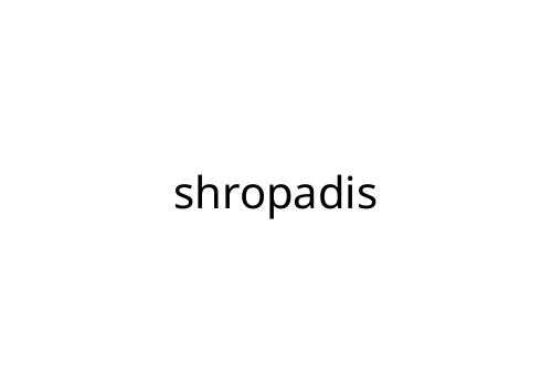 shropadis