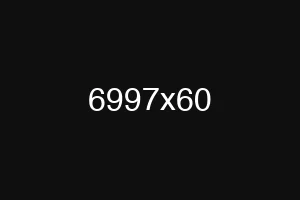 6997x60