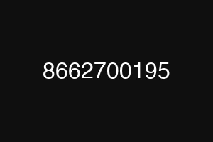 8662700195