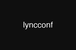 lyncconf