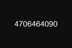 4706464090