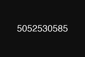 5052530585