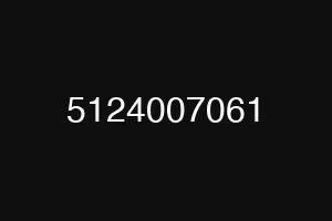 5124007061