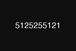 5125255121
