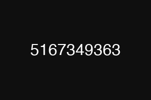 5167349363