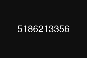 5186213356