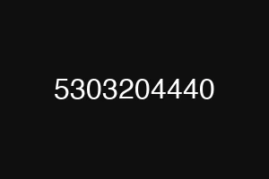 5303204440