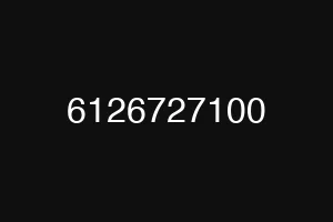 6126727100