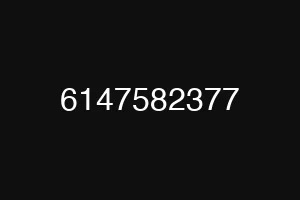 6147582377