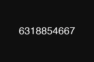 6318854667