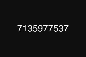 7135977537